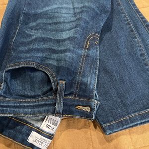 Just blue straight leg jeans